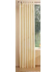 Schlaufenschal blickdicht aus Taft in Beige