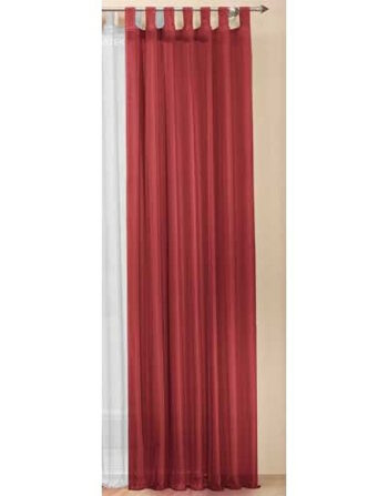 Schlaufenschal Voile Bordeaux