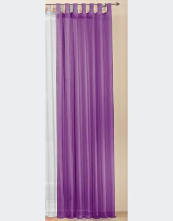 Schlaufenschal Voile Lila