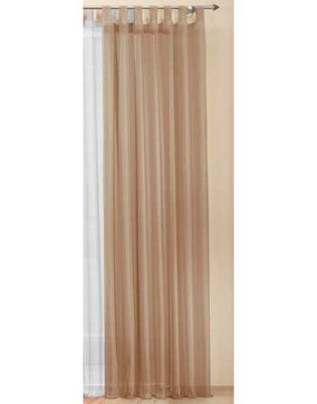 Schlaufenschal Voile Nugat