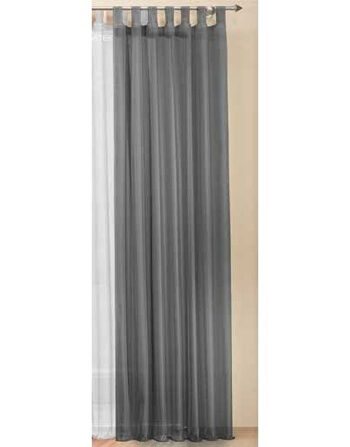 Schlaufenschal Voile Schwarz